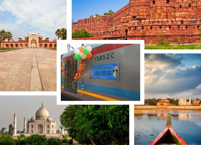 Same Day Taj Mahal Tour by Gatimaan Express Train